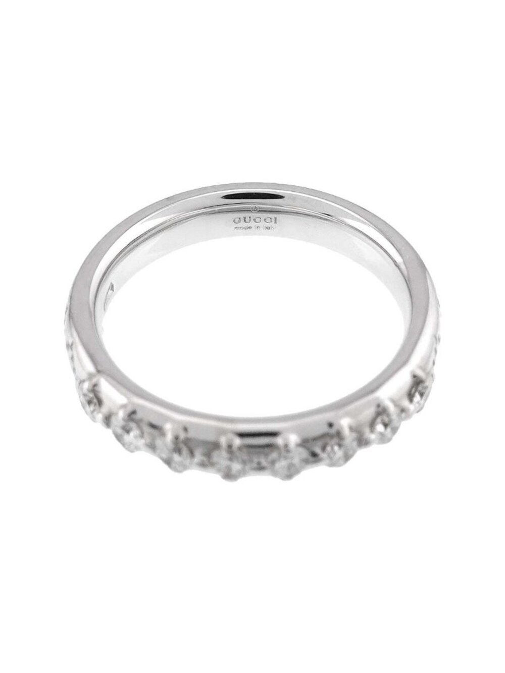 Gucci Diamantissima Ring Diamond 18k WG White Gold - Picture 5 of 10